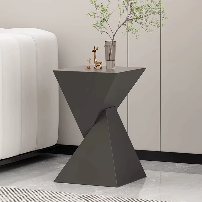 边桌客厅创意小桌子卧室奶油沙发角几轻轻奢花架现代简约床头柜子