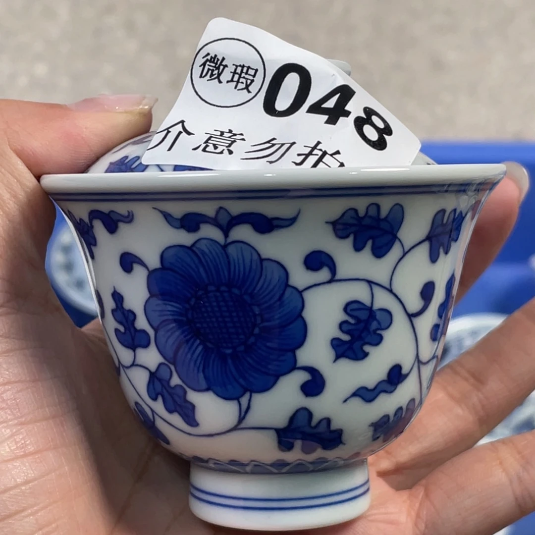 摆件微暇景德镇陶瓷杯子
