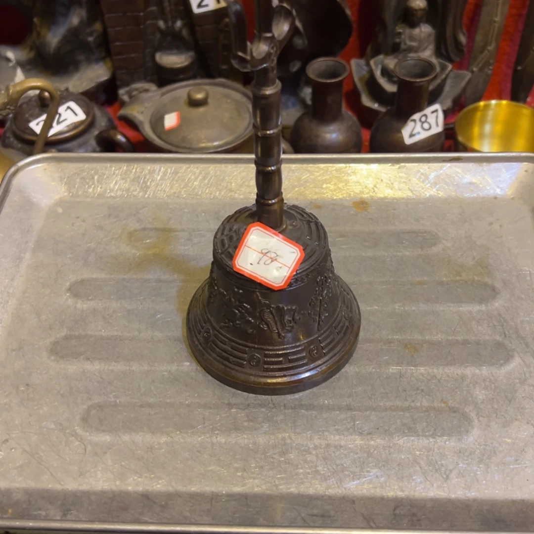 萬***般黄铜摆件，文房摆件