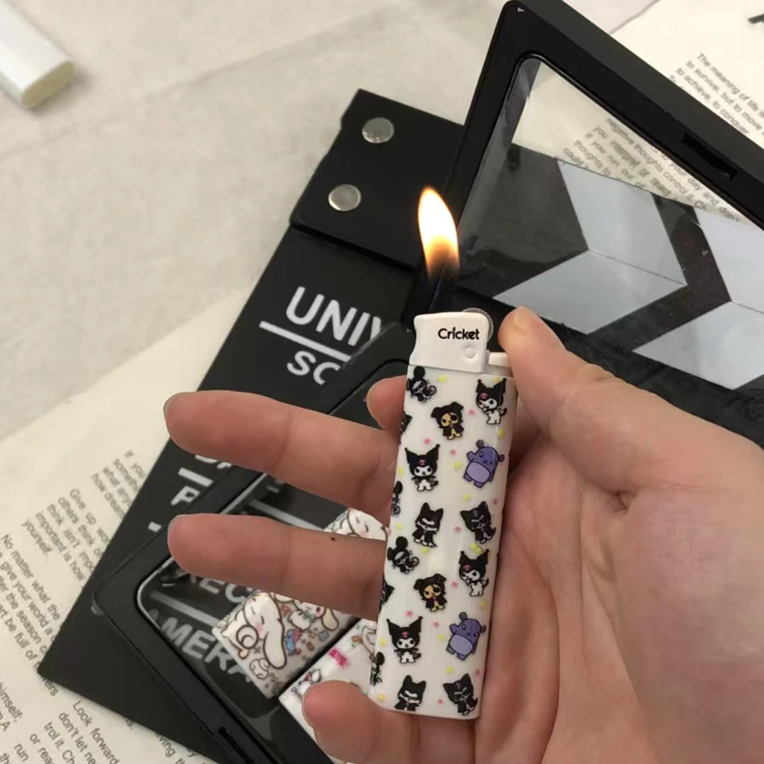 防爆打火机男友礼物三丽鸥库洛米kt草蜢cricke【直播间专用】