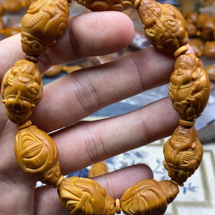 橄榄核手串/手链橄榄核雕工艺手串