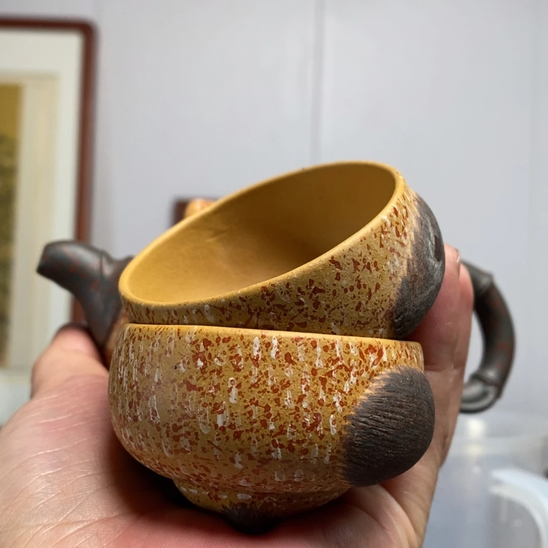 紫砂茶壶原矿泥料传统工艺制作