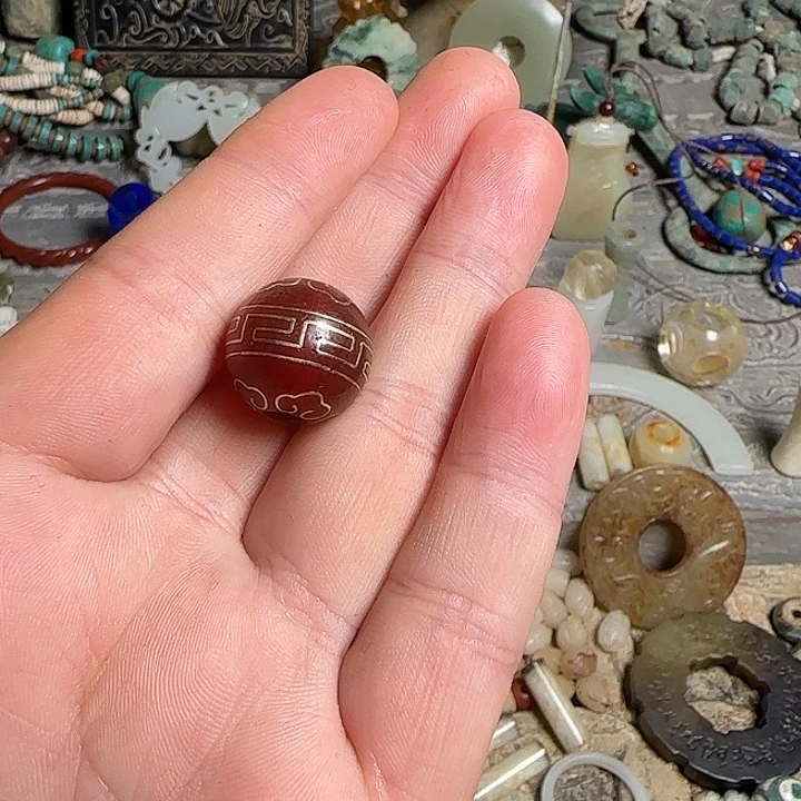 玛瑙/玉髓颈饰未镶嵌青****观