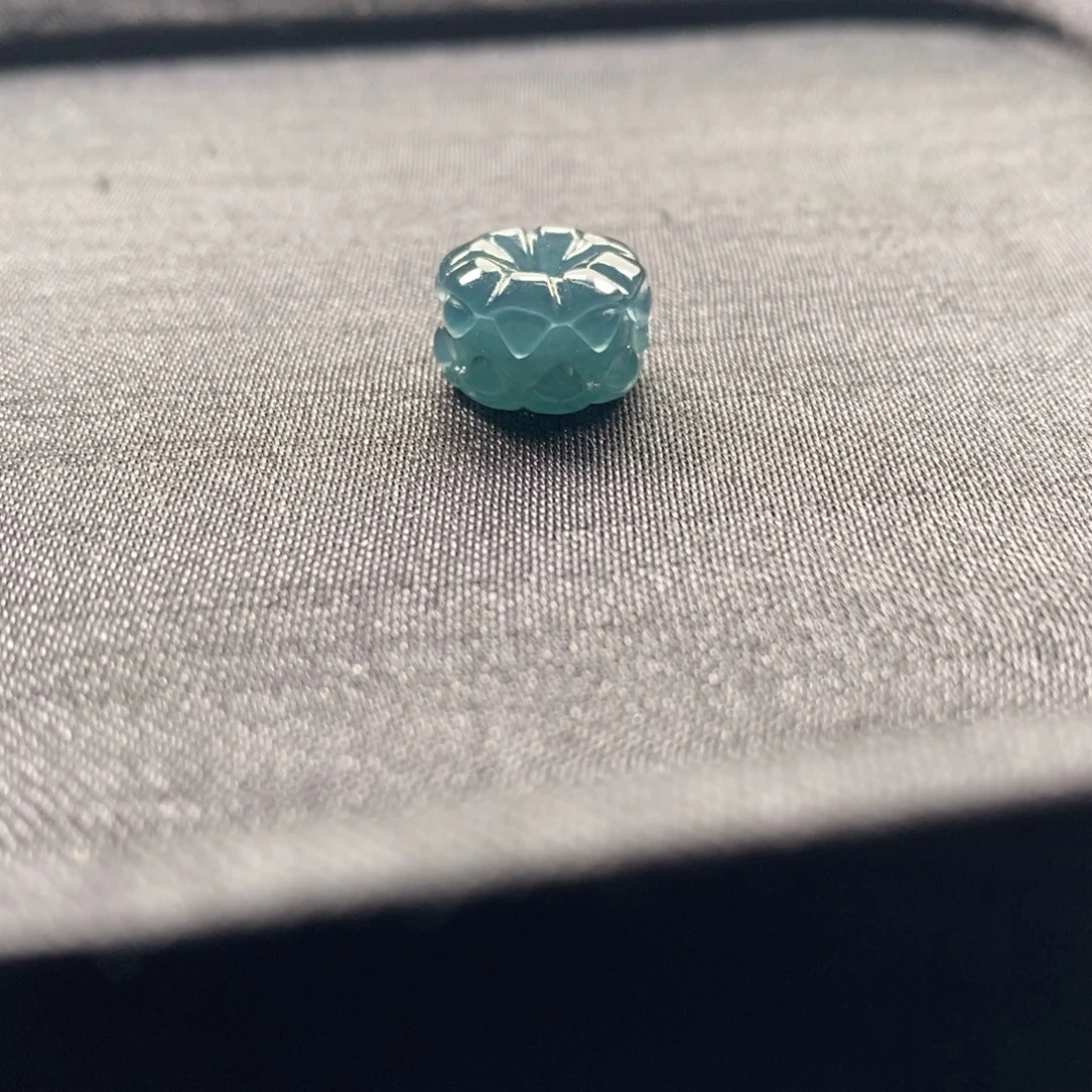 翡翠未镶嵌手链卡12左右吞噬珠
