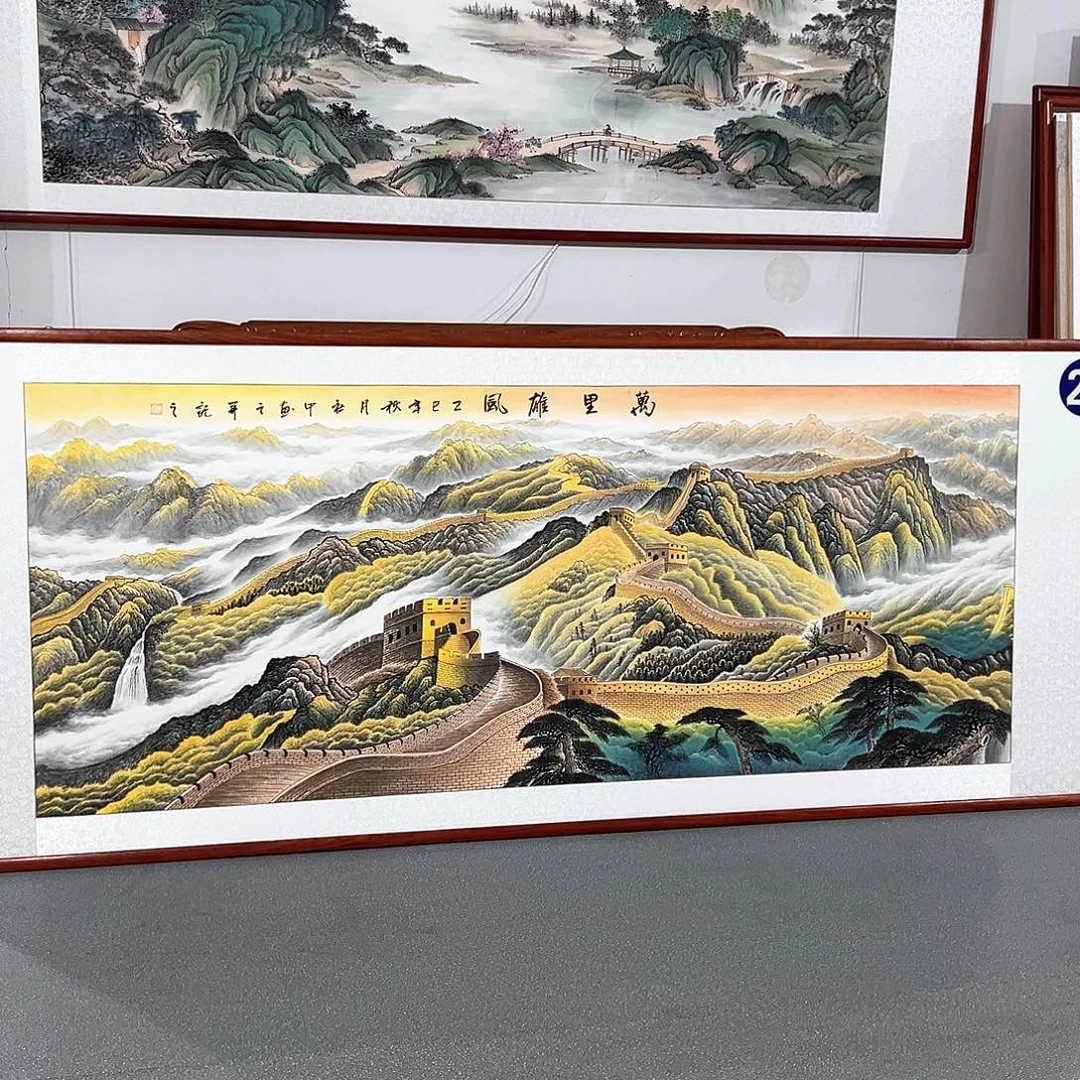 万***意国画手绘保证假一罚万