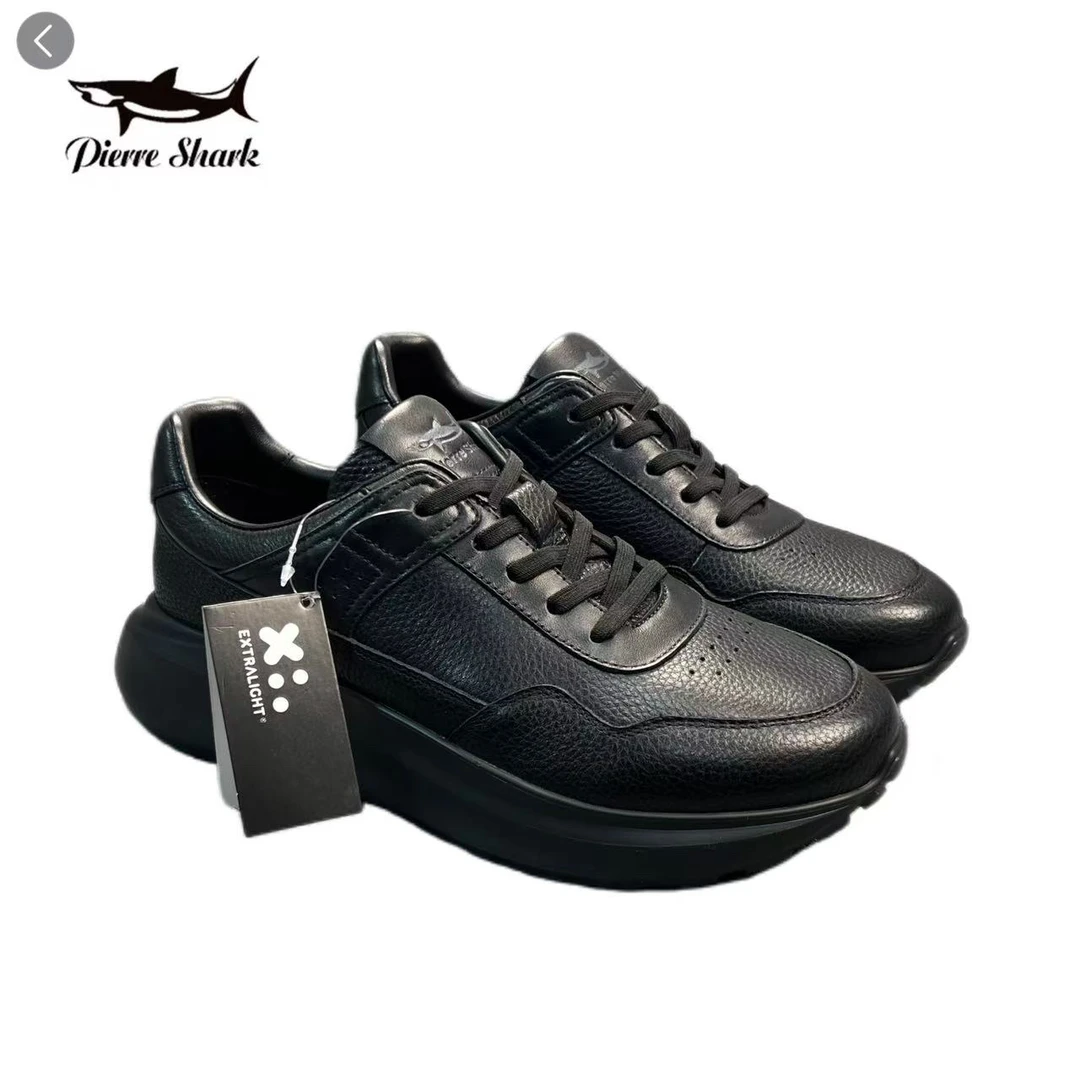 鲨鱼时尚男士XL鞋底鹿皮舒适透气潮流商务鞋2573-2001