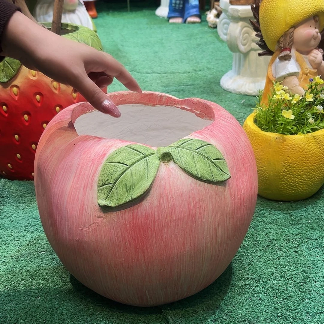 花园摆件红红火火