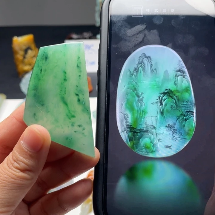 定制翡翠未镶嵌包工