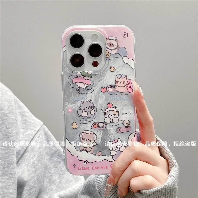 漩涡壳IMD适用苹果17/iPhone/华为荣耀/OPPO/VIVO/小米手机壳防摔