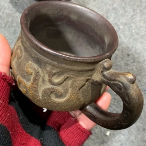 经***典紫砂茶壶陶瓷摆爱好者摆件