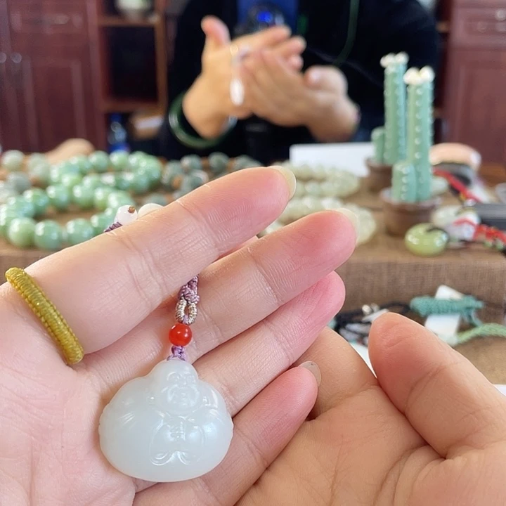 和田玉（黄玉）未镶嵌套链