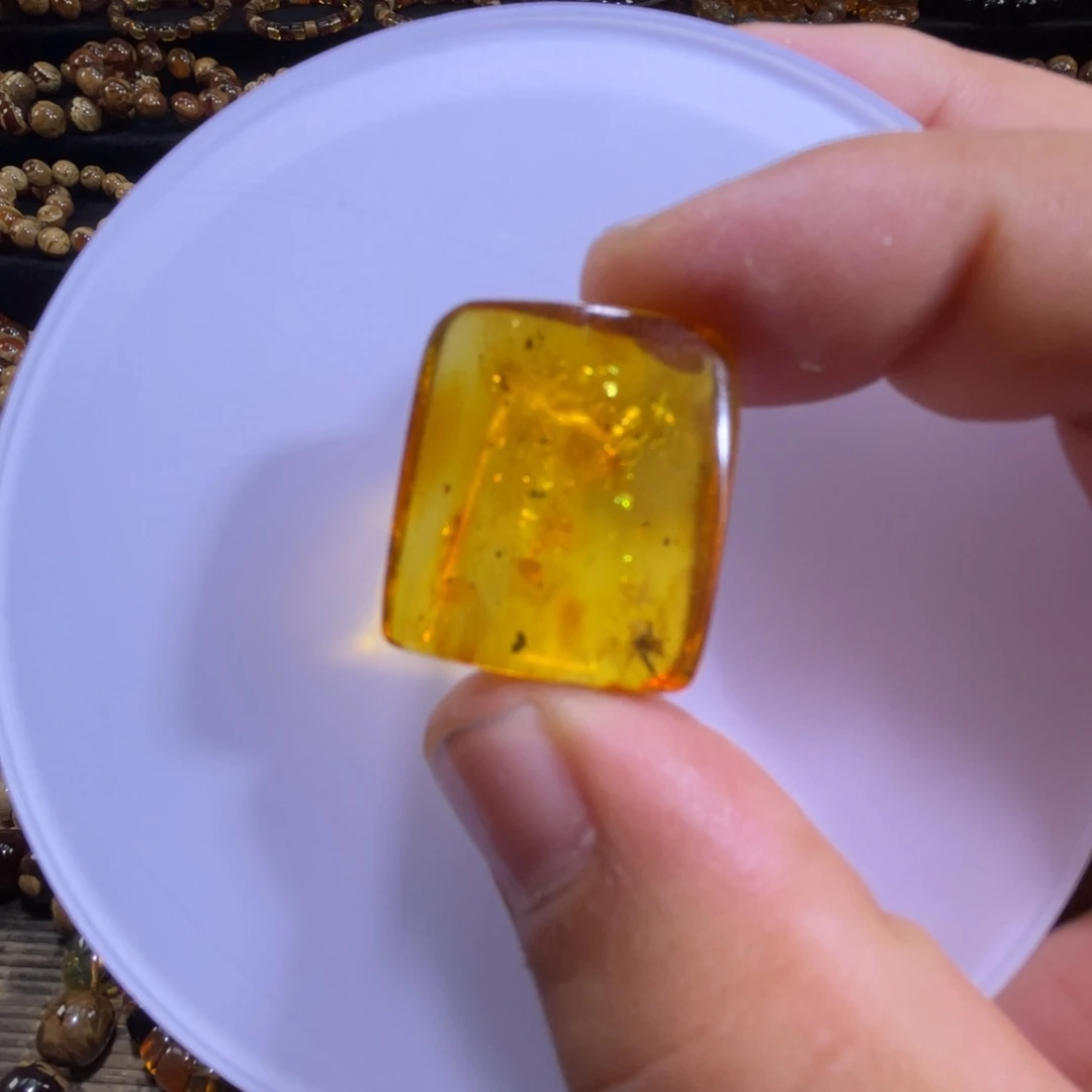 琥珀未镶嵌手链特价虫珀