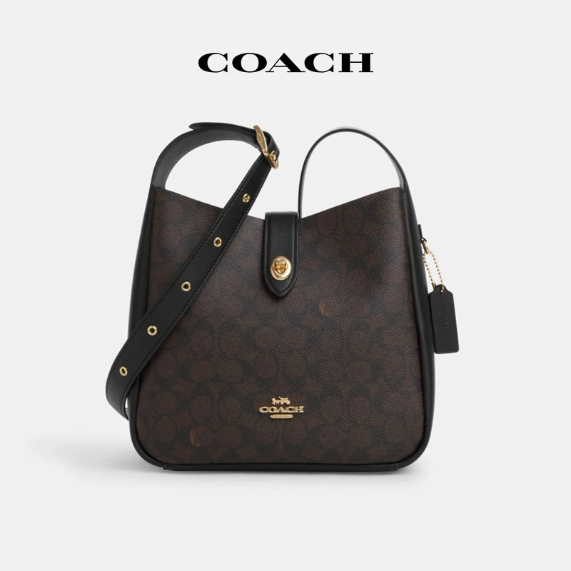 【可姐专属】COACH/蔻驰奥莱 经典标志HADLEY多功能斜挎包