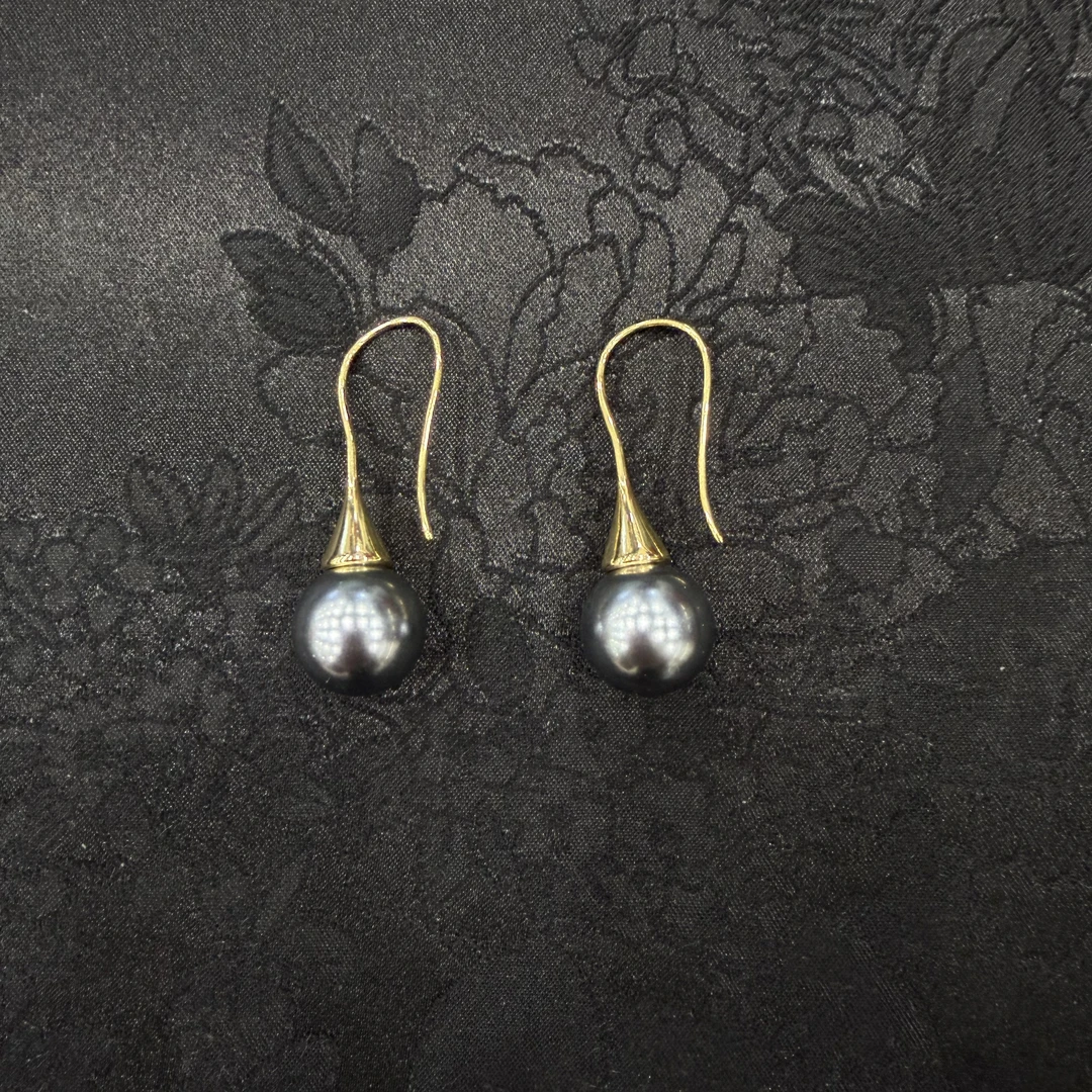 铜合金仿珍珠耳饰 【风幽幽香】 FEIFEI 百搭设计耳饰~C153