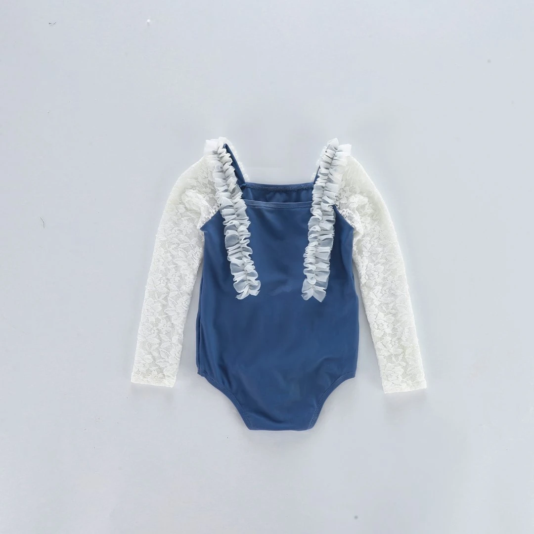 水手宝宝夏季可爱显瘦户外时尚女孩时髦泳衣S-2921