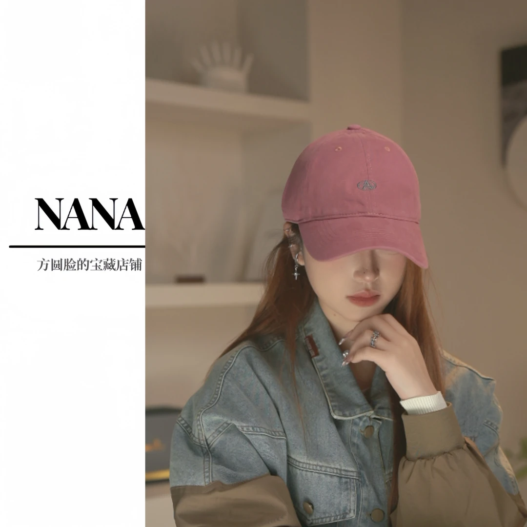 原创设计 新款时尚简约字母刺绣休闲百搭遮阳鸭舌帽