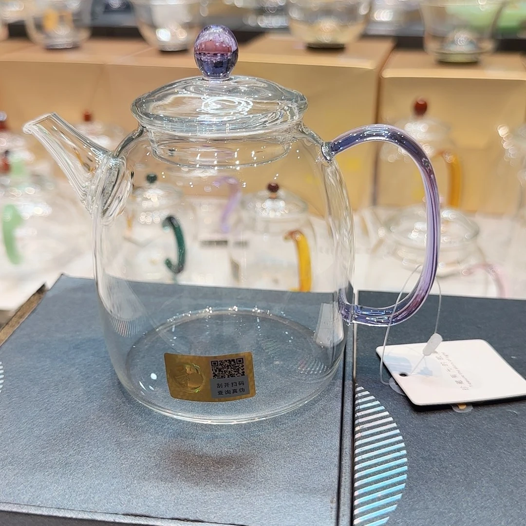 禾器宴臣壶浅紫色