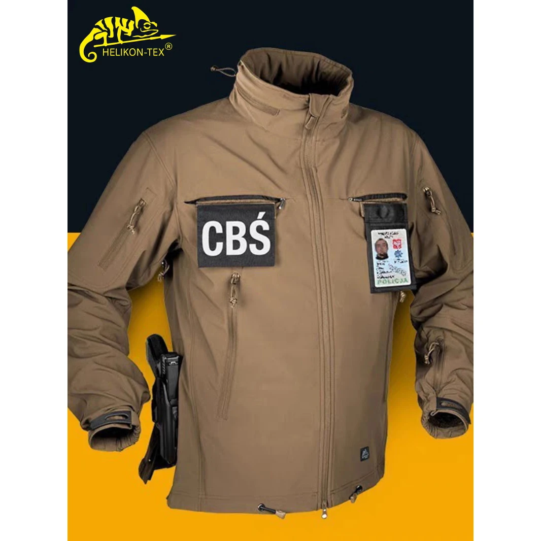 赫利肯Helikon美洲狮户外软壳冲锋衣男防风防水战术外套春秋夹克