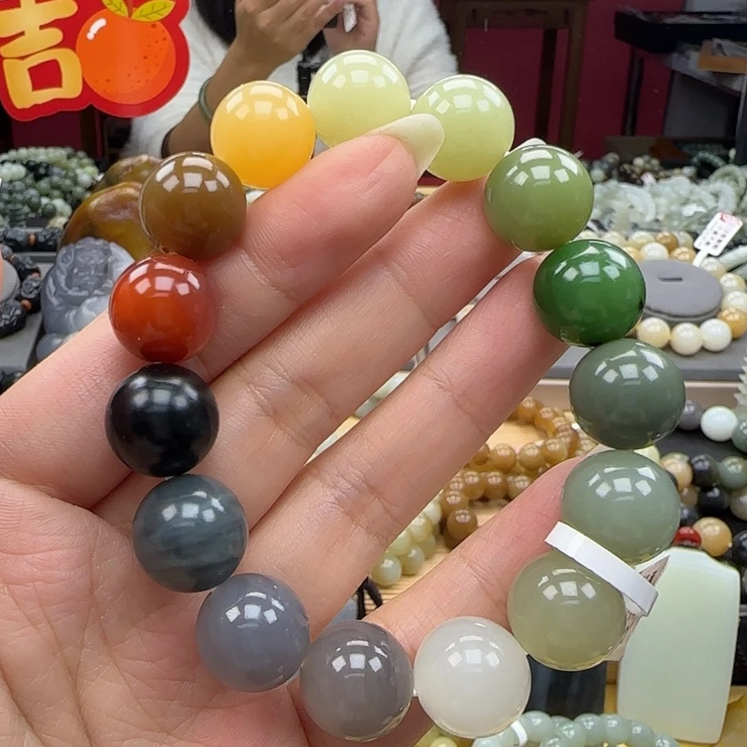 和田玉手链未镶嵌