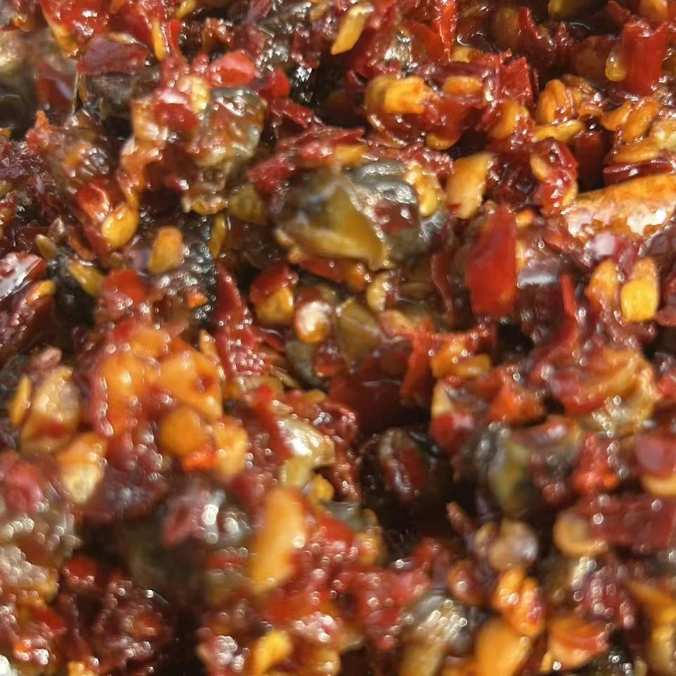 承味乡情田螺剁椒酱香辣开胃螺丝肉辣椒酱下饭菜即食江西特产
