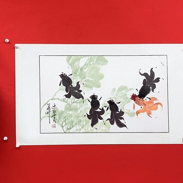 国画黄忠耿精品之作。