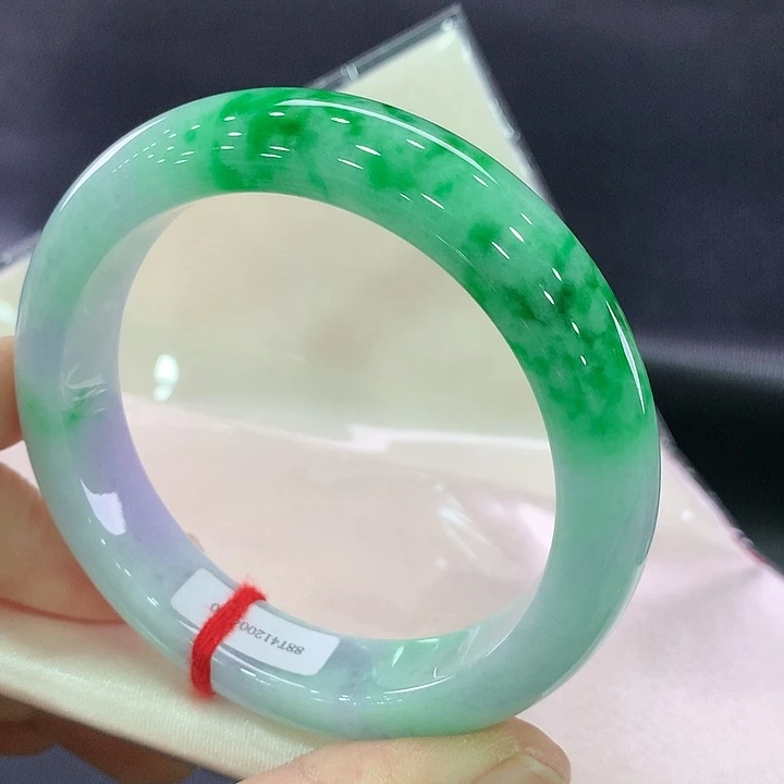 翡翠手镯未镶嵌正圈57