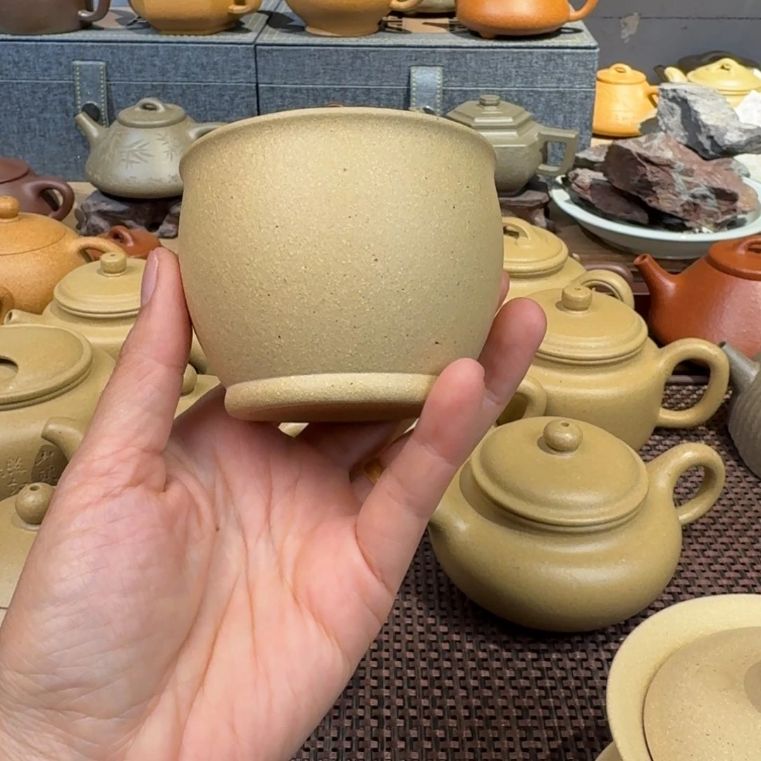 本山绿泥茶壶150毫升左右