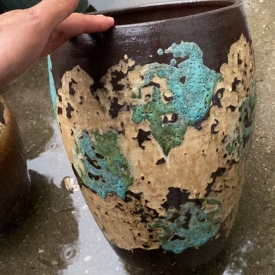 【闪购商品】紫砂花盆高约33口约22