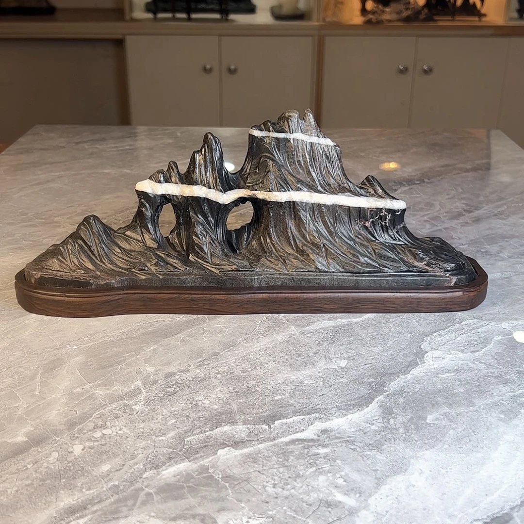 老***孩灵璧石奇石博览会