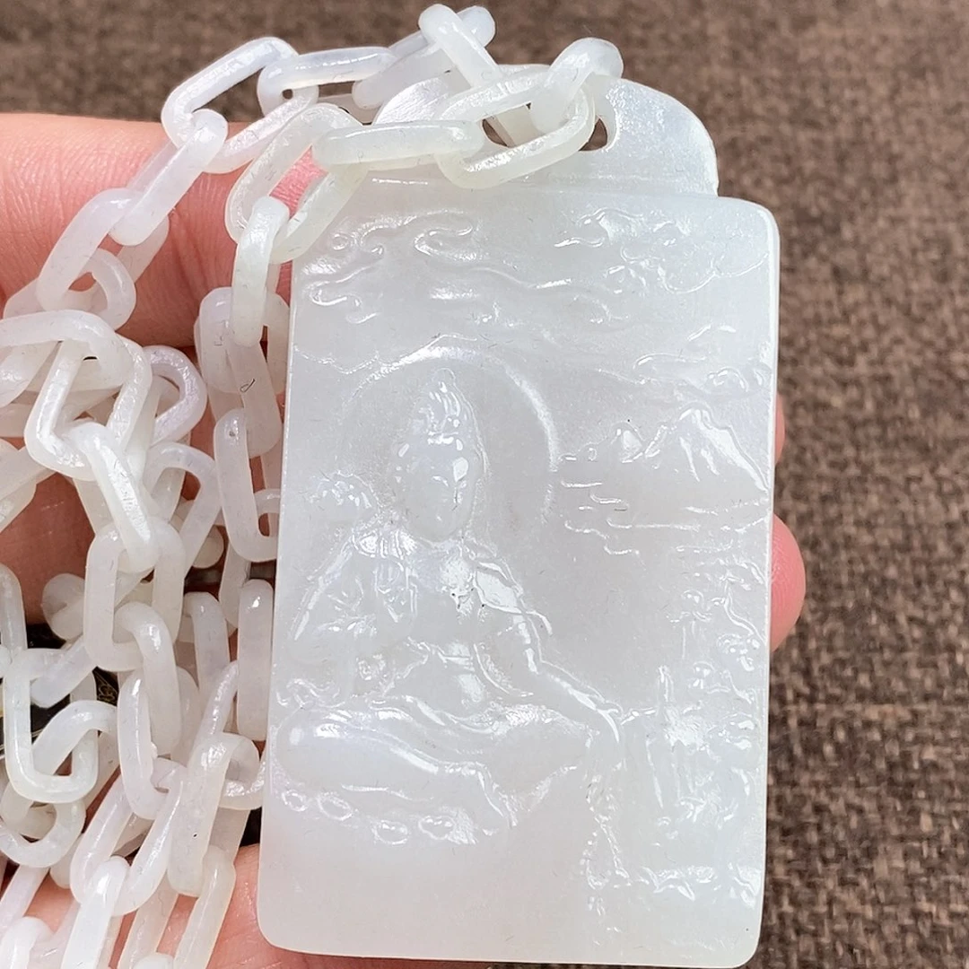 和田玉挂件未镶嵌