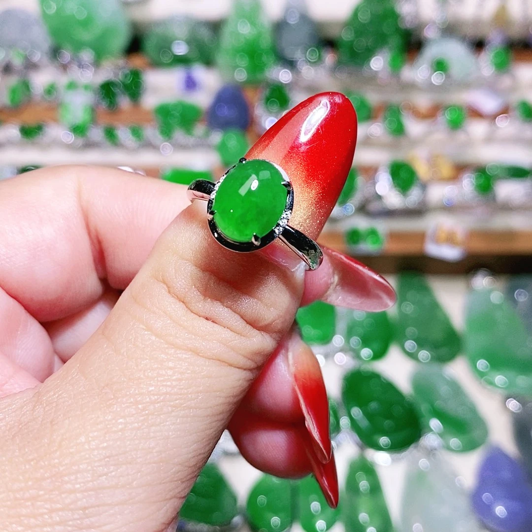 【闪购商品】未镶嵌挂件翡翠执*姐裸石