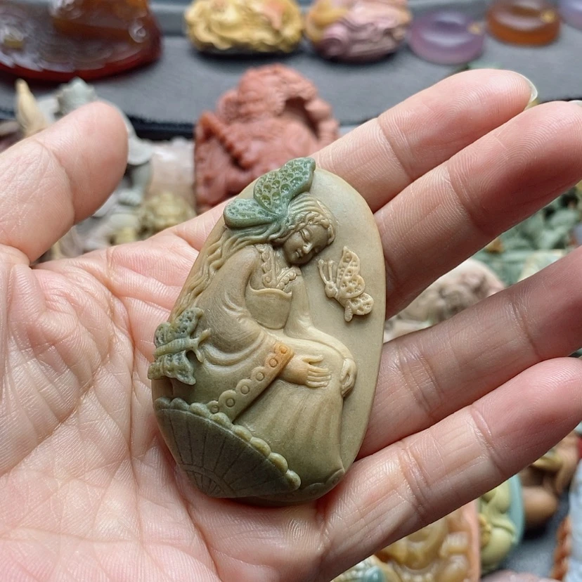 【闪购商品】未镶嵌吊坠定制石英质玉