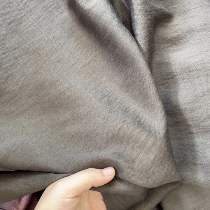 天丝（莱赛尔纤维）深咖天丝苎麻2