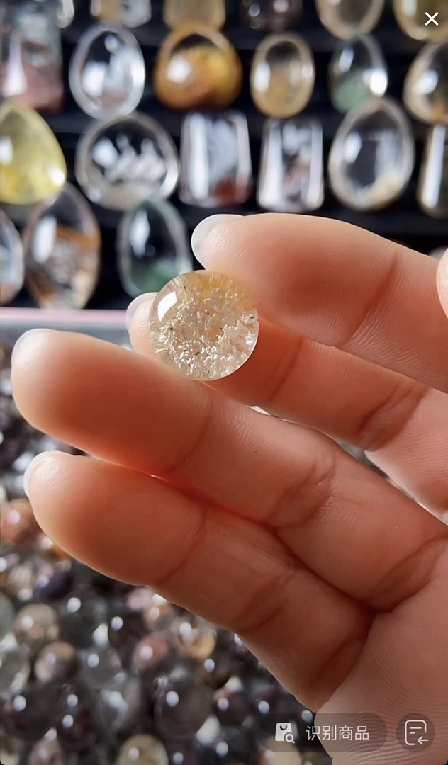 非金属皮质吊坠 圆珠14mm镶嵌
