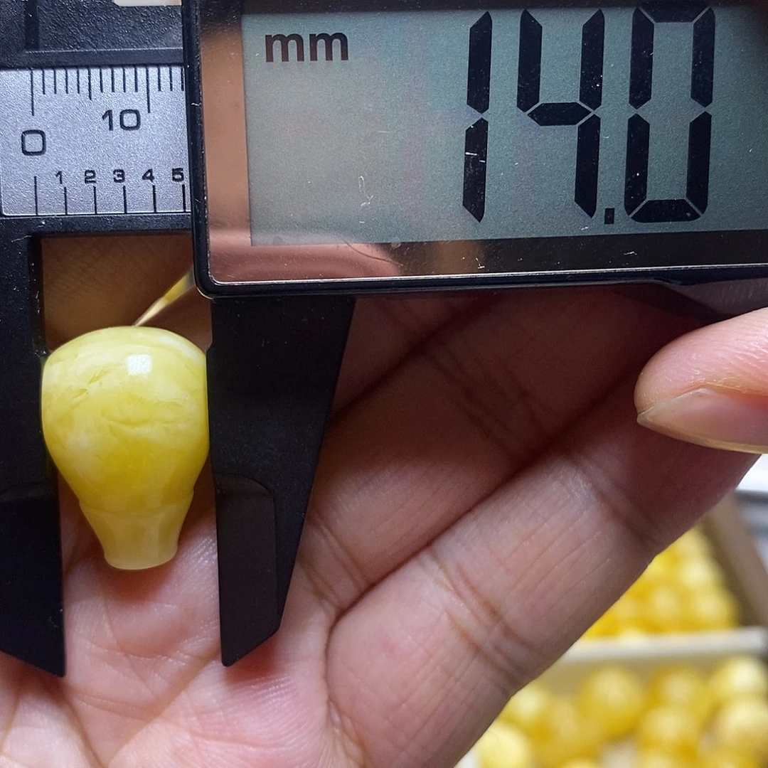 未镶嵌琥珀裸石蜜蜡三通微瑕