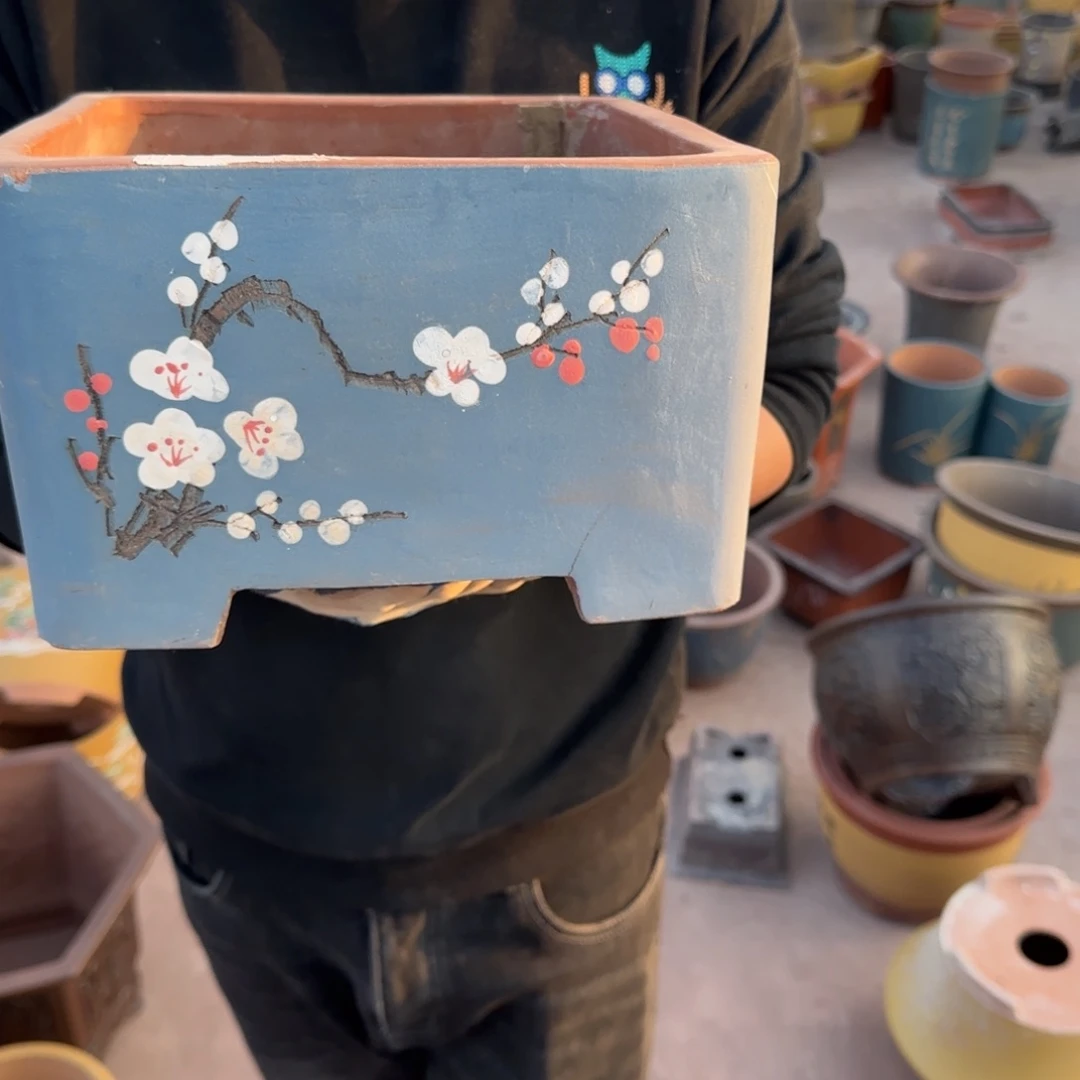 紫砂花盆口径25.15口径