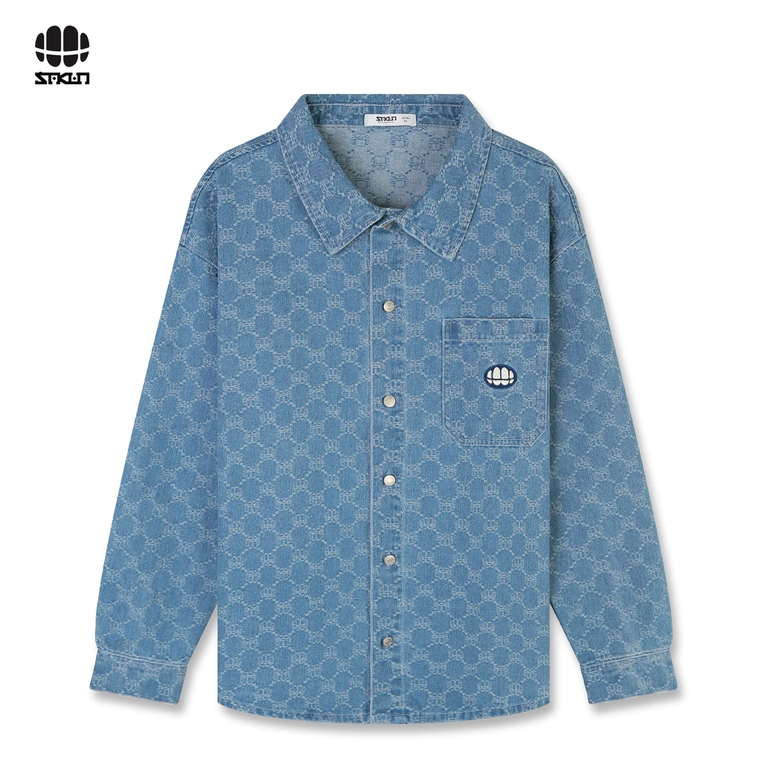 【欧若风】SAKUN潮牌牛仔外套3151-1404559