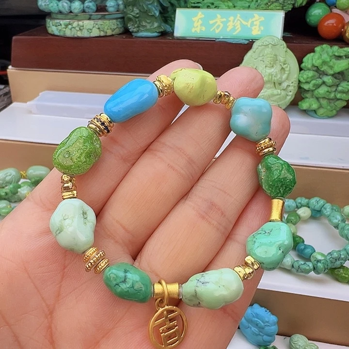 未镶嵌绿松石项链