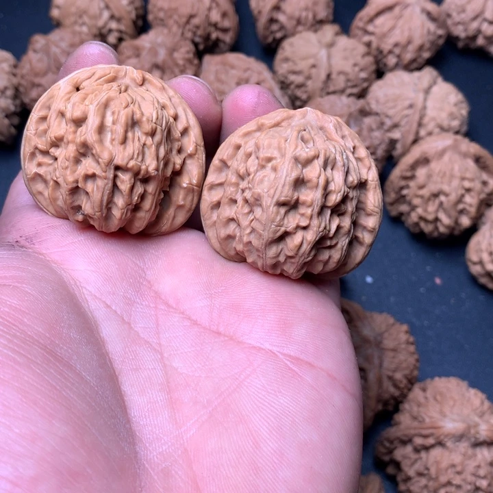 把件文玩核桃40白狮子53