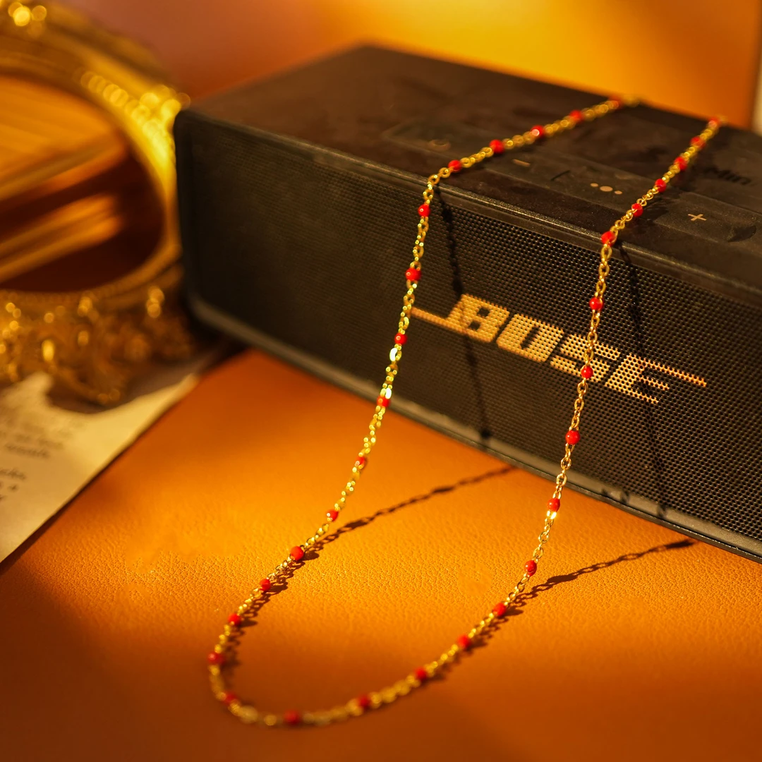 钛钢项链 贰小姐韩系精致小众锁骨链G69