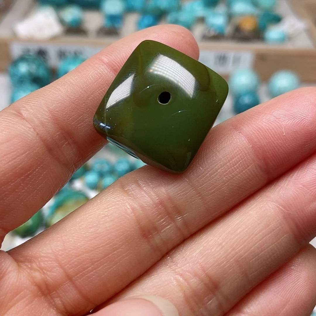 未镶嵌绿松石珠宝半成品