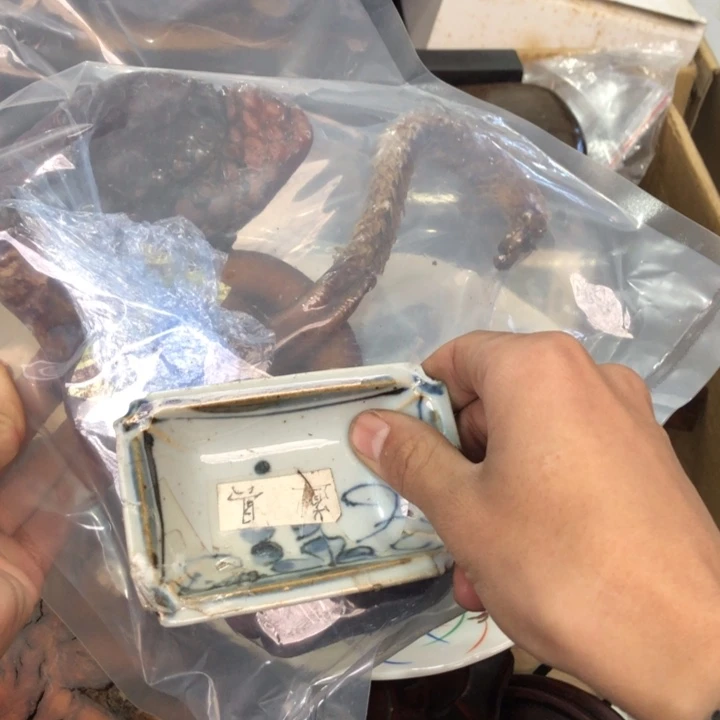 陶瓷孤品单件车里拍