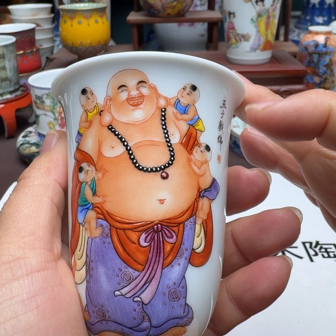 景德镇手工手绘展示