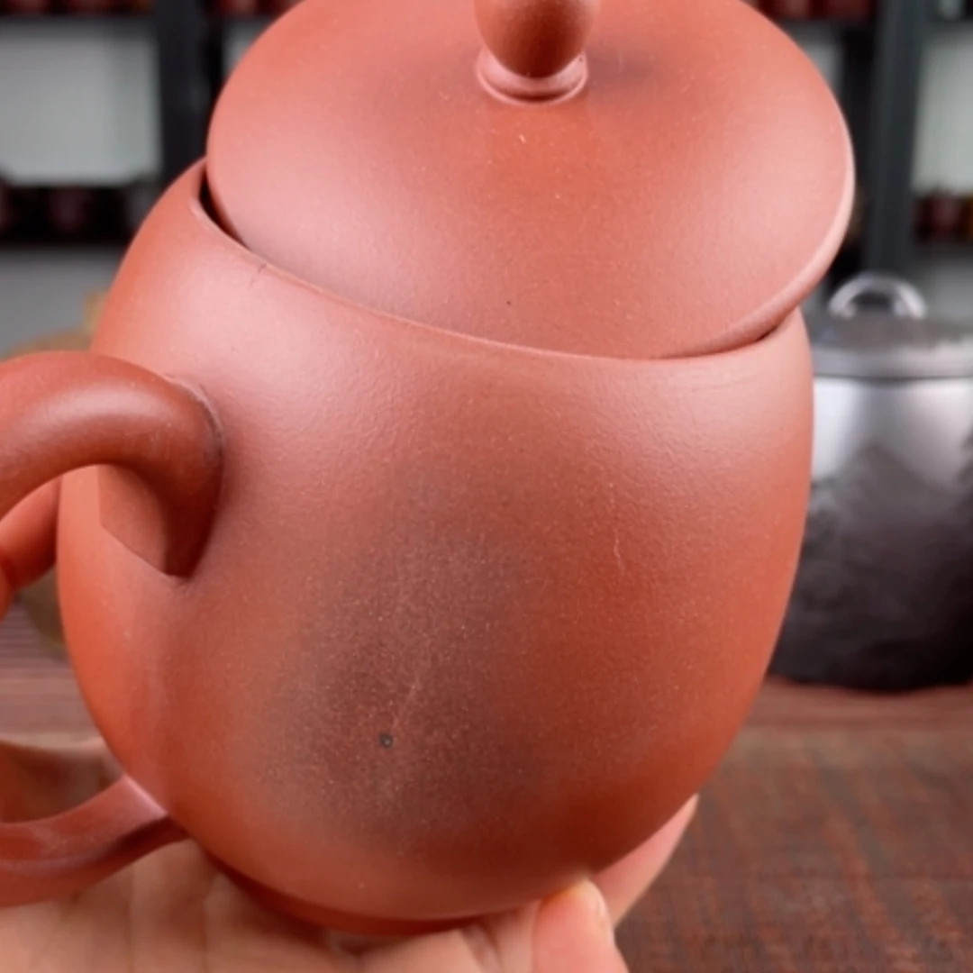 【闪购商品】茶杯紫砂宜兴原矿紫砂盖杯微瑕