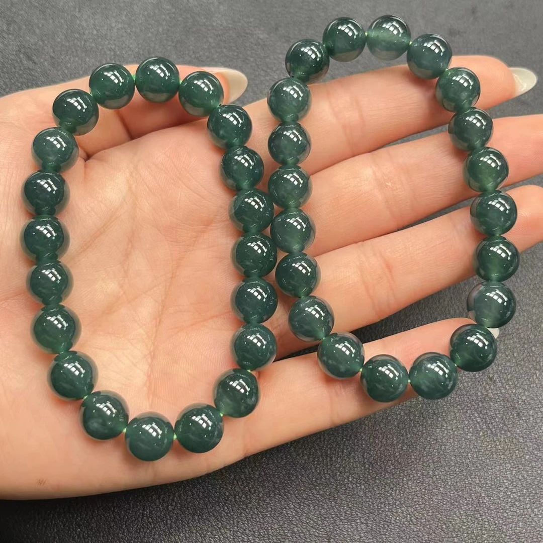 【菲】翡翠圆珠手串多样性发其一@k
