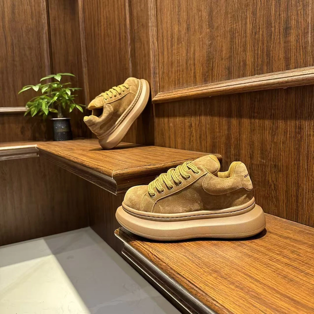 808-23秋冬单棉同款纯皮真皮男款百搭潮鞋低帮时尚休闲男士板鞋