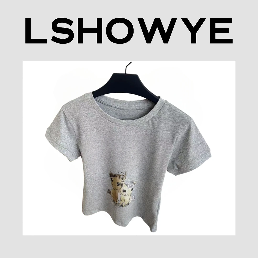LSHOWYE｜小马短袖T恤b236