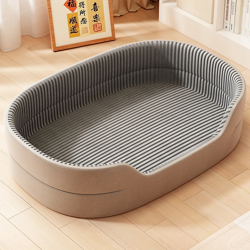 狗窝四季通用秋冬宠物窝大型犬狗床猫窝冬季可拆洗小泰迪保暖睡垫