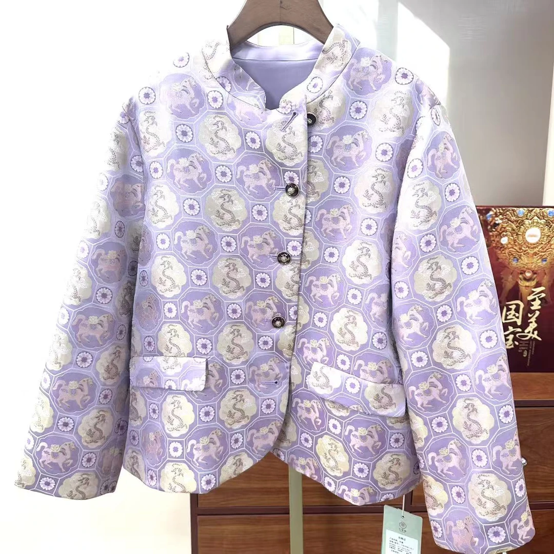 国风棉服外套777W22037