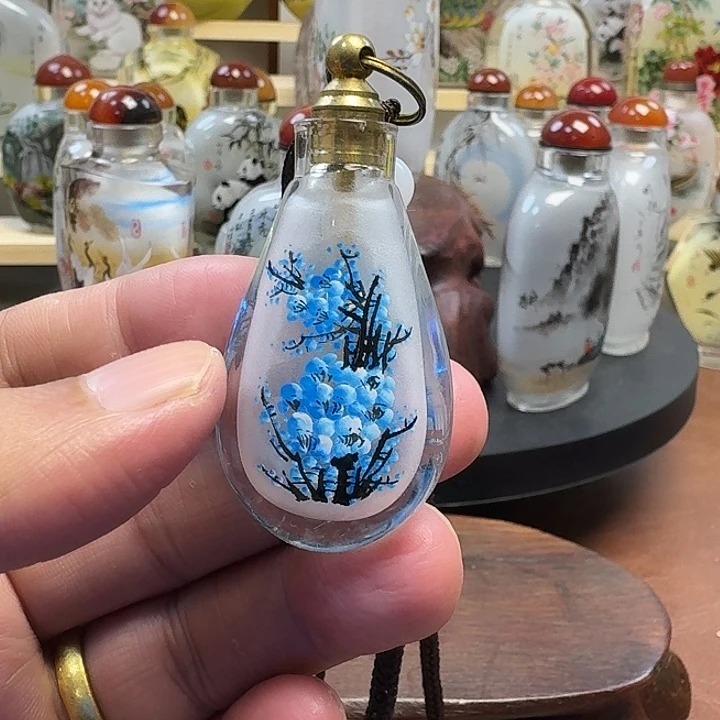 鼻烟壶内画工艺品挂件